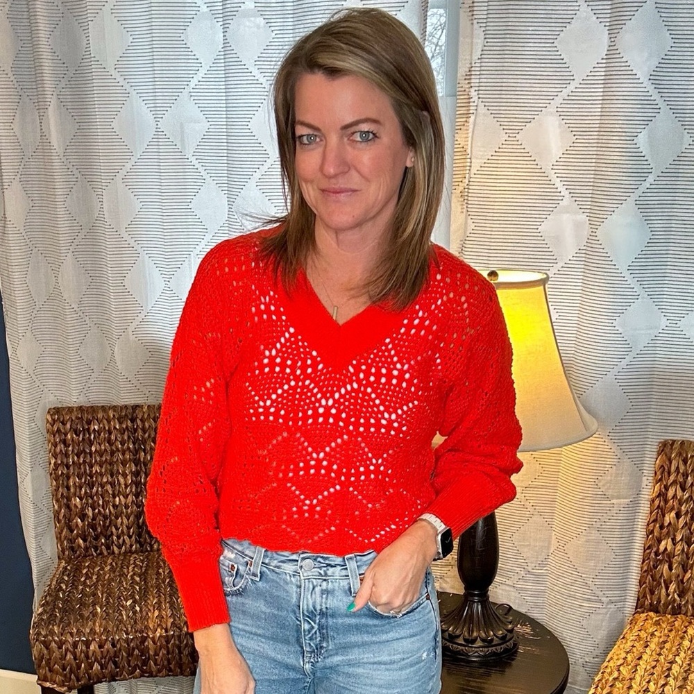525 crochet sweater